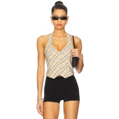 春季 马甲 新品 SLOANE House Sunny 米色REVOLVE小众新款