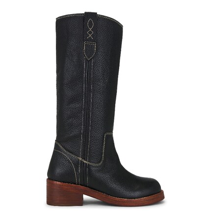 Free People Blaze Pull On Boot 黑色REVOLVE女鞋