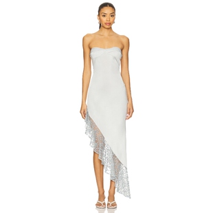 BUCI 新品 ORCHID 裙子 REVOLVE小众 暗蓝灰色 春季