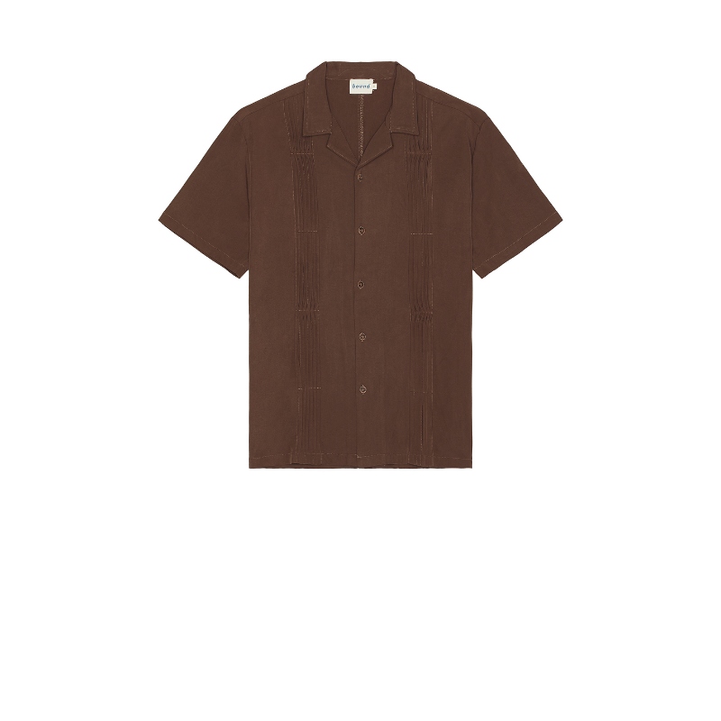 [冬季新品]Bound 衬衫 棕色REVOLVE
