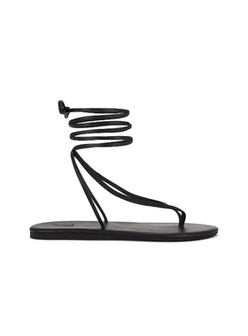 Ancient G REek Sandals SFENDONI 凉鞋 黑色 女款 REVOLVE小众新