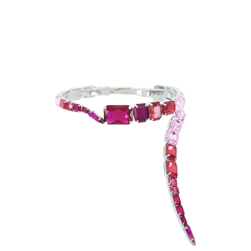 AREA 项链 粉色REVOLVE小众新款