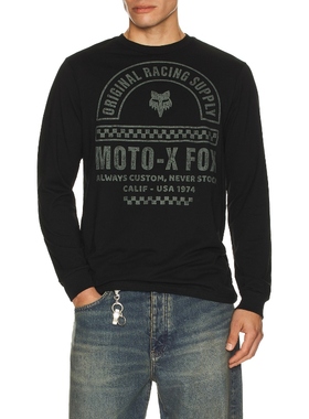 Fox Racing FINISH 长袖款 黑色REVOLVE小众新款