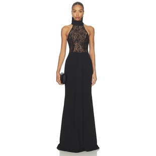 黑色REVOLVE小众新款 Rebecca 裙子 DIXIE Vallance