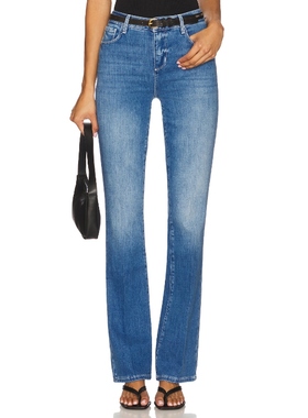 [冬季新品]L'AGENCE Selma Baby Bootleg 蓝色REVOLVE小众