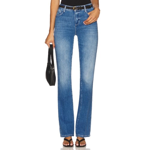 [冬季新品]L'AGENCE Selma Baby Bootleg 蓝色REVOLVE小众