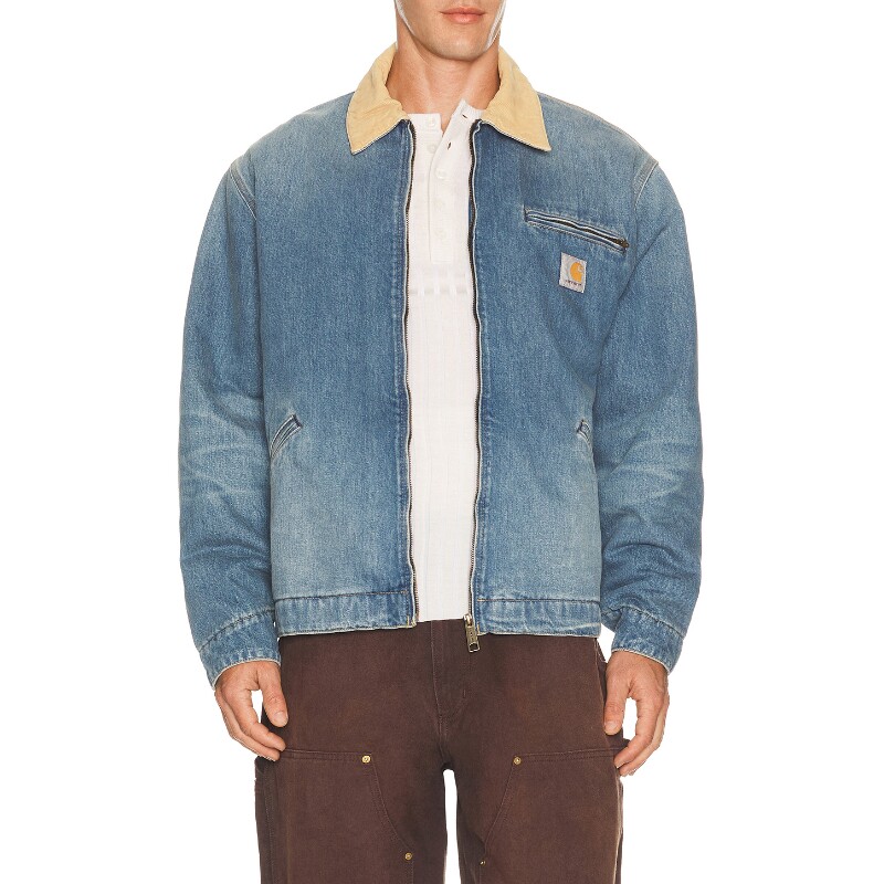 Carhartt WIP OG DETROIT 夹克 蓝色 秋冬新品REVOLVE