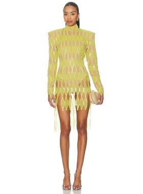 The Dolls House HARLEQUIN 连衫裤 revolve小众新款 绿色