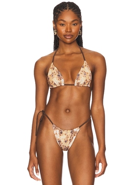 [冬季新品]Feners BIKINI 上装 米色REVOLVE小众