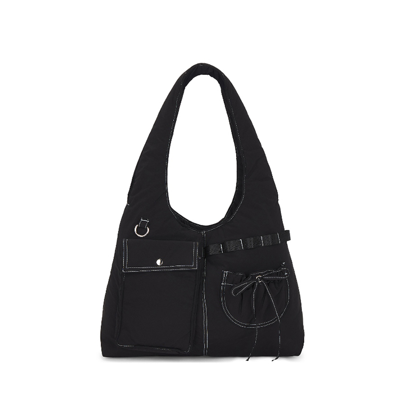 Damson Madder 手提包袋 黑色大容量通勤风托特包REVOLVE小众新款