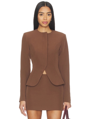 ALL THE WAYS JUBILEE 西装 revolve小众新款 棕色