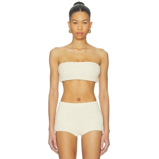 奶油色REVOLVE小众新款 上装 TROPICANA SIR.