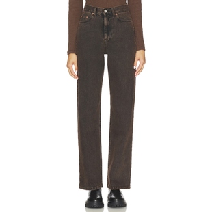 直筒 ECHO 棕色 美式 Dr. 复古风REVOLVE小众新款 Denim