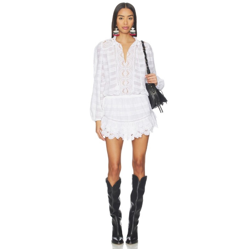 Isabel Marant Etoile PREYA 连衣裙 revolve小众新款 白色