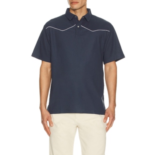 Devereux Golf POLO 衫 蓝色REVOLVE小众新款