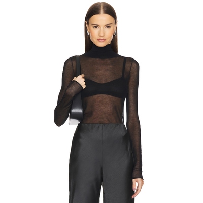 L'Academie BRYNLEE 毛衣 黑色 REVOLVE小众新款