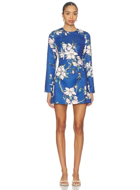 LEO LIN ALIZA 裙子 蓝色REVOLVE小众新款