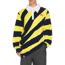 Charles Jeffrey LOVERBOY TOPSY TURVY POLO 衫 黄色REVOLVE小众