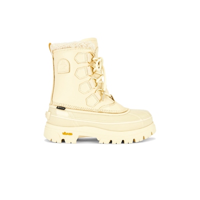 [冬季新品]Sorel CARIBOU HORIZON GTX简约米白加绒工装靴REVOLVE