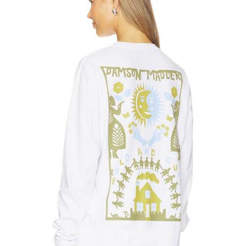 Damson Madder GREEN JUICE GRAPHIC T恤 26秋冬新品 revolve小众