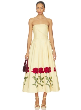 LEO LIN KAITY 裙子 黄色REVOLVE小众新款