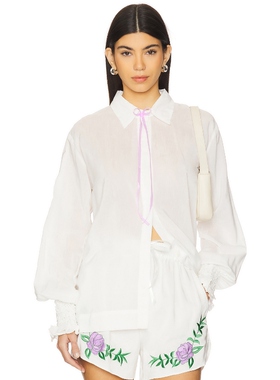 SWF TOP 上装 白色REVOLVE小众新款