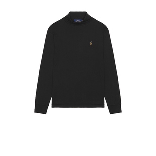 Ralph 黑色老钱风REVOLVE小众新款 Lauren 圆翻领 拉夫劳伦 Polo