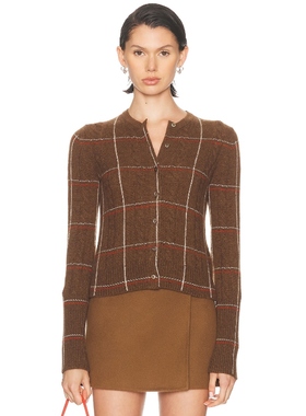 Guest In Residence 开衫 棕色REVOLVE小众新款