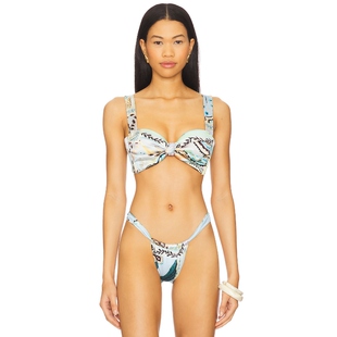 Swim Blue HAYDEN Baby y2k辣妹风REVOLVE 比基尼文胸上装 Montce