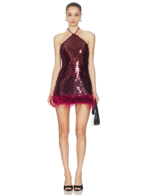 Runaway The Label NICOLA 裙子 revolve小众新款 红色