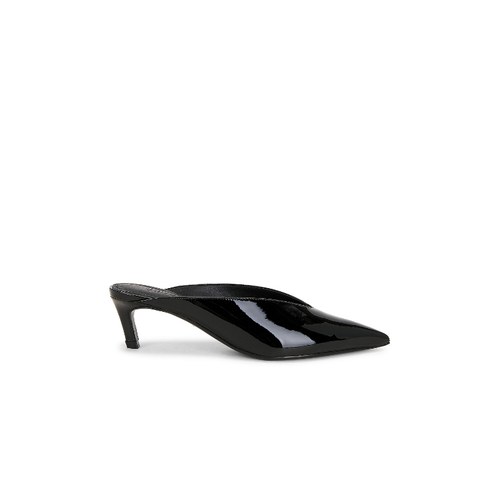 Schutz LOREN MID 浅口高跟鞋 黑色REVOLVE小众新款