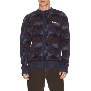 FTP REPEAT BOOSTER 针织套衫 蓝色REVOLVE小众新款 Parra