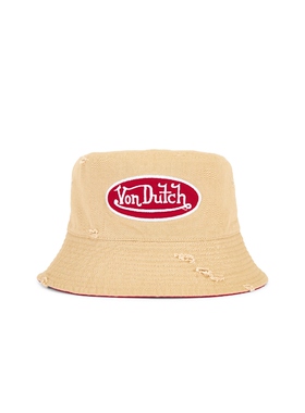 [春季新品]Von Dutch BUCKET 卡车司机帽 Brown,RedREVOLVE小众