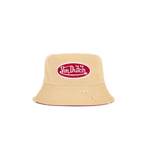 [冬季新品]Von Dutch BUCKET 卡车司机帽 Brown,RedREVOLVE小众