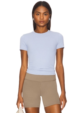 P.E Nation FOUNDATION T恤 蓝色 运动复古风REVOLVE新款