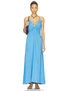 LSPACE MABEL 长款 revolve小众新款 淡蓝色