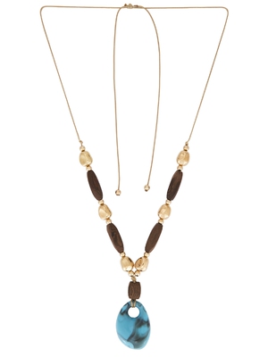 8 Other Reasons Juness Beaded Cord Necklace revolve小众新款