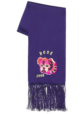 BODE DREAM SOUVENIR 围巾 紫色REVOLVE小众新款