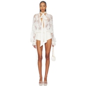 y2k辣妹风小众新款 Aniye 紧身服 奶油色 Records DAFNE