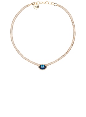 Anton Heunis 短项链 蓝色REVOLVE小众新款