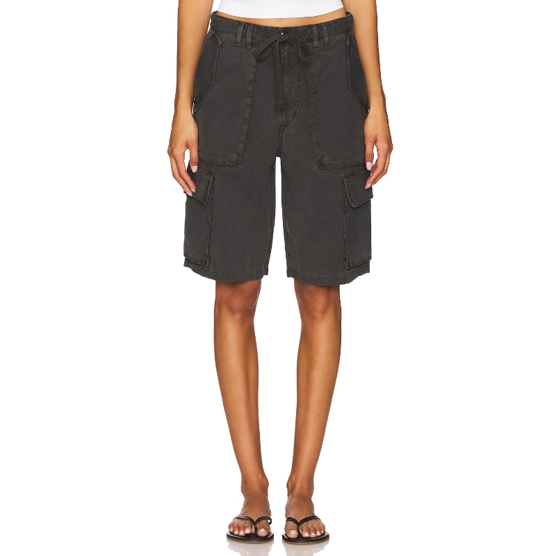 AGOLDE Briar Utility Short黑色运动复古风REVOLVE小众新款