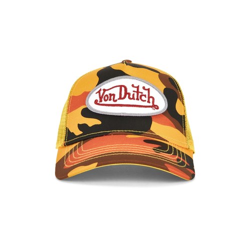 Von Dutch MULTI 卡车司机帽 橙色REVOLVE小众新款