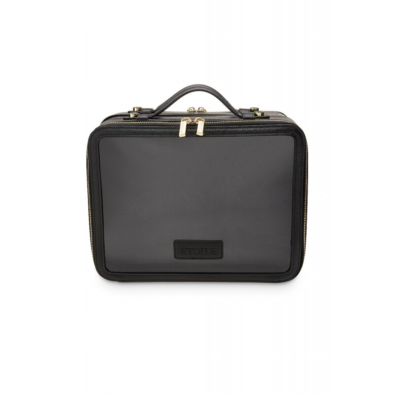 ETOILE COLLECTIVE LARGE TWIN COSMETIC CASE 化妆包 黑色