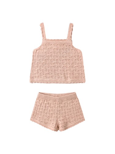 QUINCY MAE 背心&短裤 26春夏新品 revolve小众新款