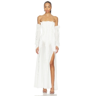 象牙白REVOLVE小众新款 Bec 裙子 VIOLA Bridge