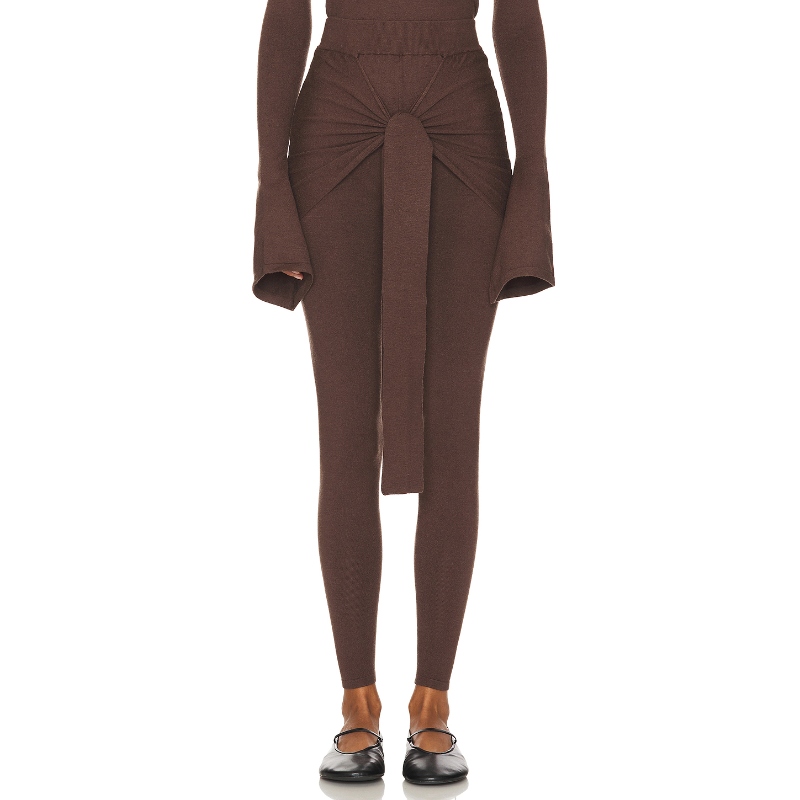 [冬季新品]Nubyen VIRTUE 长裤 巧克力色 美式休闲风REVOLVE小众