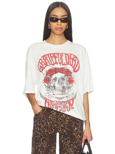 Junk Food GRATEFUL DEAD THE VINTAGE OVERSIZED TEE 印花超大号