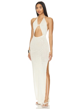 Flook The Label ZOELLE 长裙 白色REVOLVE小众新款