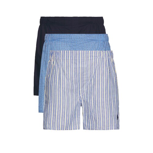 Polo Ralph Lauren多色格纹条纹美式风男士梭织阿罗裤内裤REVOLVE