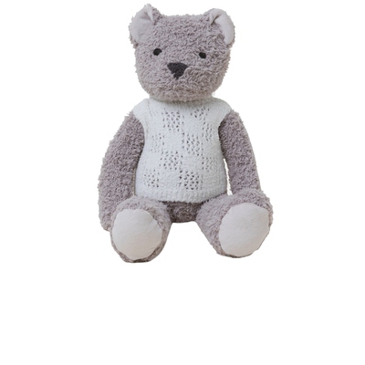 Barefoot Dreams Cozychic Bear Buddie With Vest 灰褐色REVOLVE